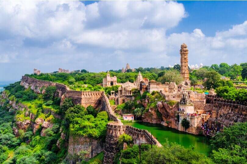 ChittorGarh Fort is a perfect place to wander in the monsoon, the trip will plan to see the glowing beauty here in the video