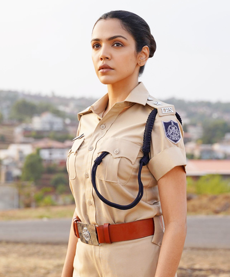 Shriya Pilgaonkar took inspiration from Uttar Pradesh police officers and played the role of an inspector in ‘fraudulent fraud’