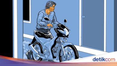 Friends pretended that the man’s motorcycle was taken away in Bogor and the vehicle registration