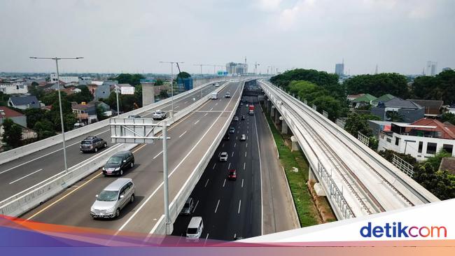 Long Weekend Eid Al -Adha is finished, 127 thousand vehicles return to Jakarta via MBZ