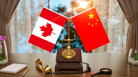 Li Chhyang spoke to Canadian Prime Minister Mark Carney by phone
