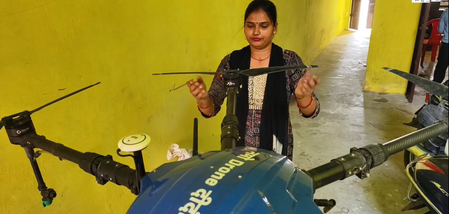 Women become confident and are financially empowered by Pradhan Mantri Namo Drone Didi Yojana