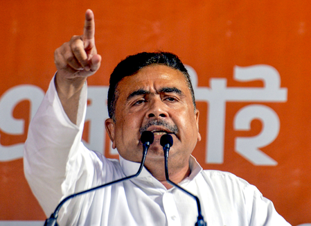 Suvendu Adhikari’s Mamta Sarkar Tanj, ‘Hindus is not safe in Bengal’