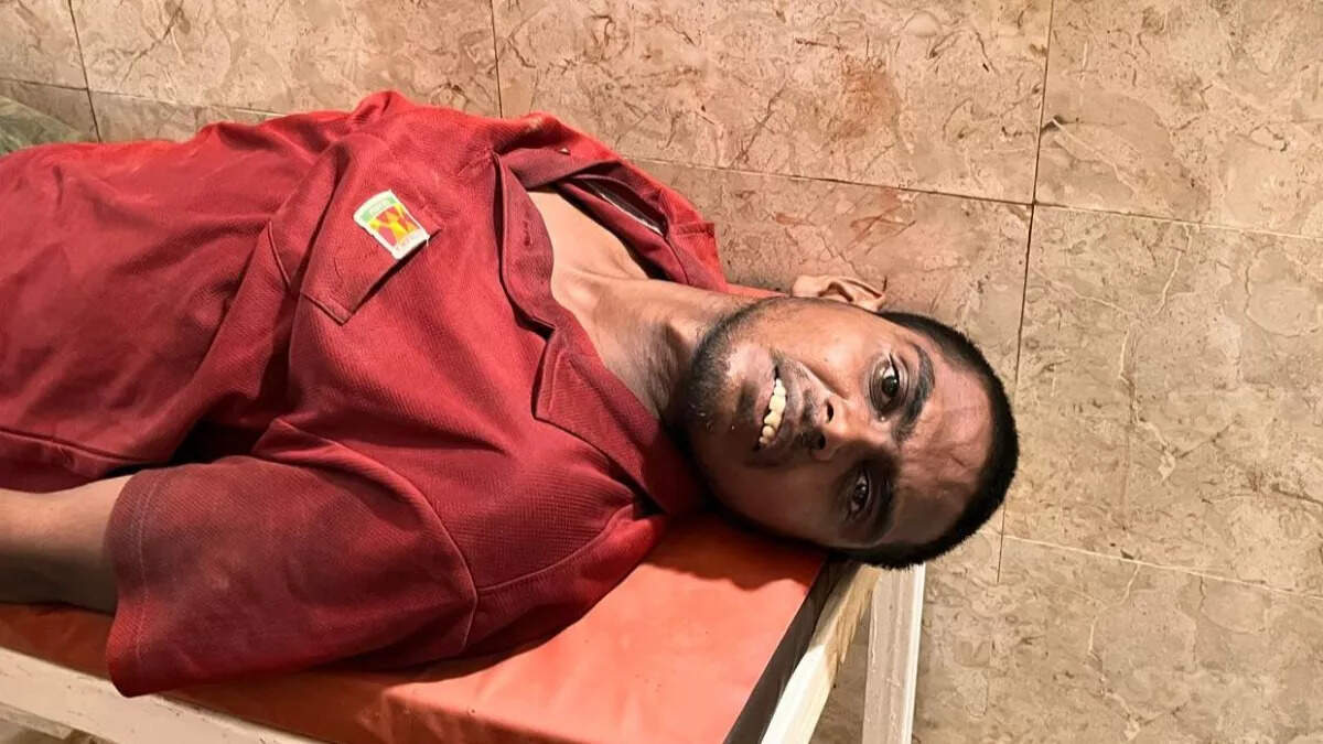 Accused of raping innocents arrested in the footsteps shot in foot
