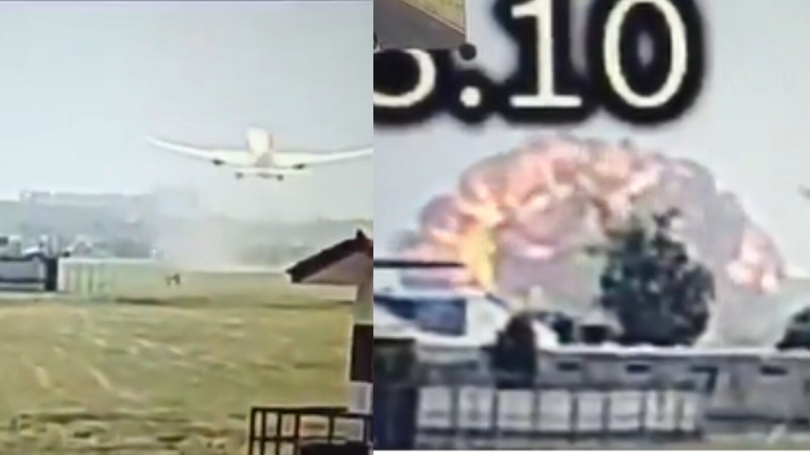Air India plane crash that is trapped on camera: 30 seconds after the take-off flight burst into flames | Today news