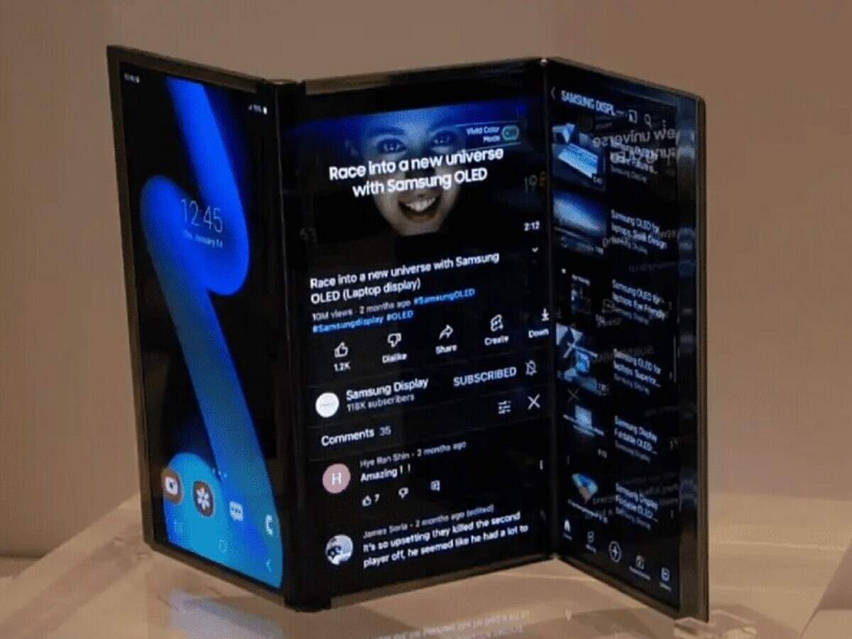Triple folding phone that comes in 2025 starts the price from £ 2.56 Lakh
