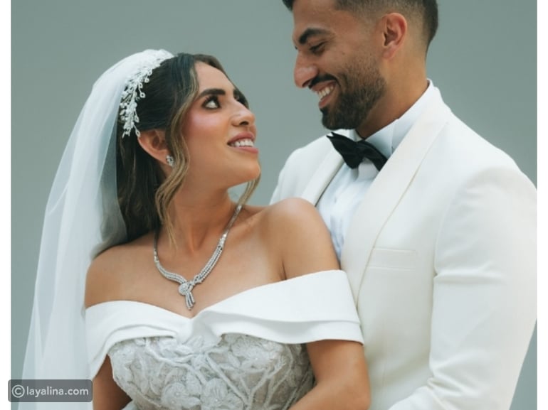 أجمل اللقطات من زفاف منة القيعي ويوسف حشيش: أناقة ملكية