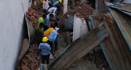 Madhya Pradesh: Four people died due to strong thunderstorms in Gwalior and wall collapse