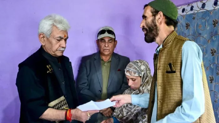 Politics even on giving job to Adil’s wife killed in Pahalgam, CM Omar Abdullah’s party raised questions – Wife of Pahalgam Attack Victim Syed Adil Hussain Gets Job Offer by LG Manoj Sinha NC RAC RAC REC REC REC REC REC RES