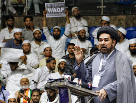 “America wants to make the world its slave,” Shia’s religious leader Maulana Kalbe Jawad said about Israeli-Iran tension