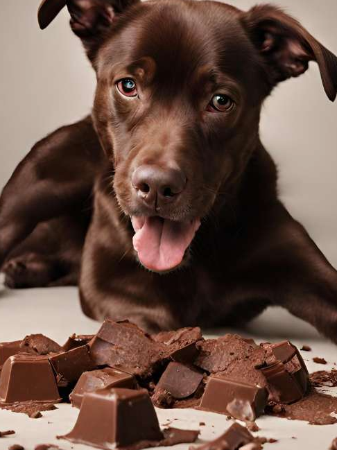 Chocolate is poison for dogs