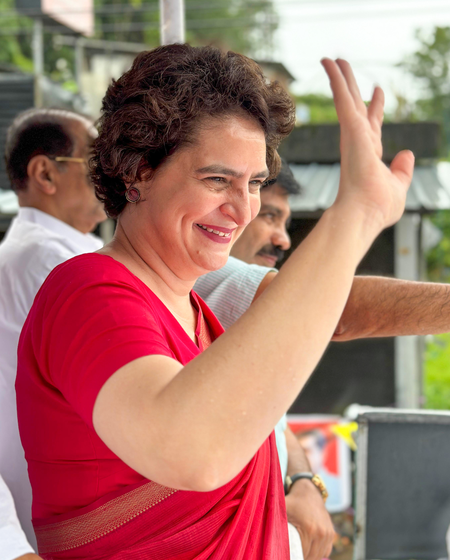 Nilambur by election is important, first hike for change in Kerala: Priyanka Gandhi