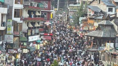 Tourists travel to Manali to prevent the scorching heat from falling into the plains