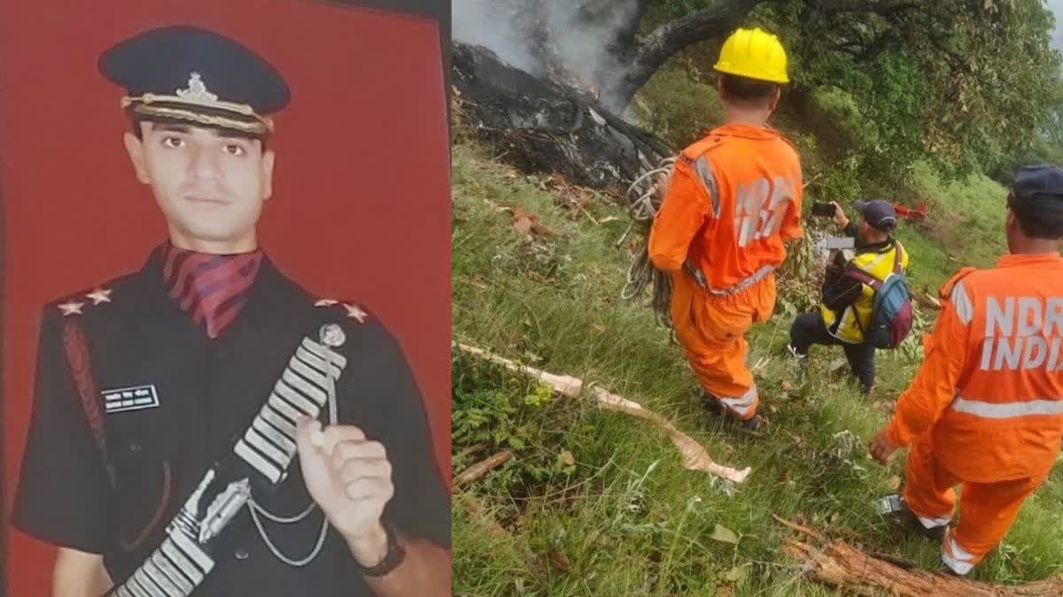 The body of Jaipur pilot Rajveer Singh, who lost his life in the Kedarnath helicopter accident, will come home on Tuesday, know the last Darshan in the video