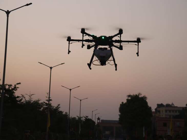 ‘Drone’ -eye on crime in Jodhpur, two teams posted every week knows preparations for real -time action in video
