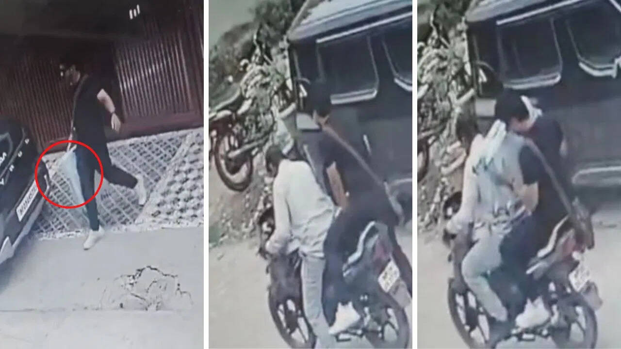 Black shirt pants and suitcase in hands … Another video of King Raghuvanshi Viral