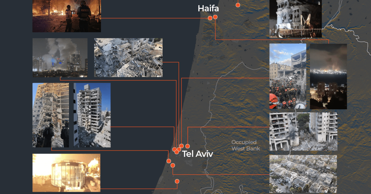 mapping-iran’s-most-well-known-strikes-on-israel-|-israel-iran-battle-recordsdata