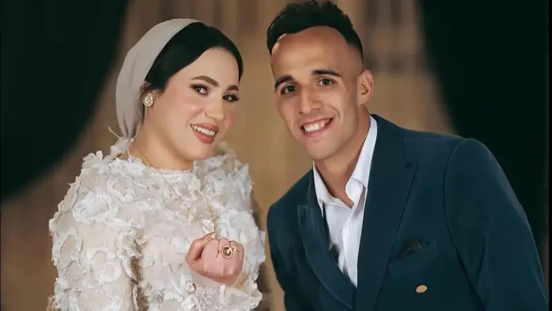 who-is-the-wife-of-nasser-mansi?-she-caught-the-leer-on-the-wedding-of-zamalek-star