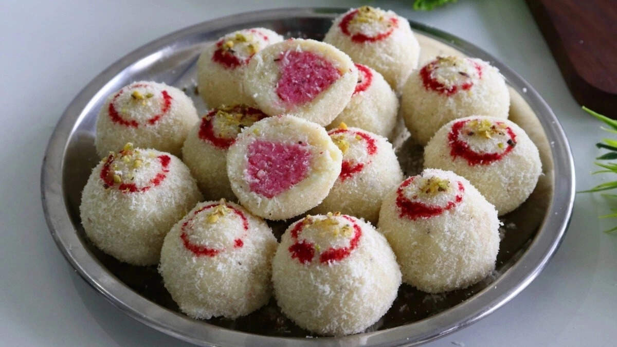 Make coconut Laddus in sweet dish special, pay attention to a very easy method