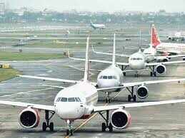 Passengers waiting for hours as a result of the weakened flight schedule at Jaipur airport watching videos