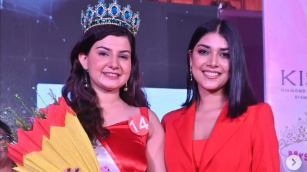 Aishwarya Raj, wife of BJP Mla Vishal Prashant, has the title of Mrs. Bihar 2025 won, said ‘I’m my dream live’