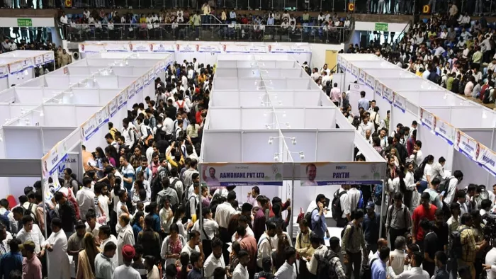 Juveniles met at Rahul Gandhi’s birthday at the Employment Fair in Delhi; See Photo – NCR Massive Youth Turnout by Delhi Rojgar Mela on Rahul Gandhiis Birthday
