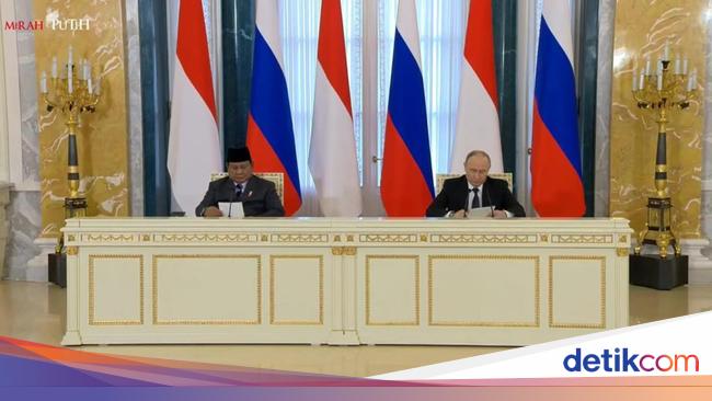 Prabowo and Putin discussed the world issue, agreed to defend the sovereignty of each country