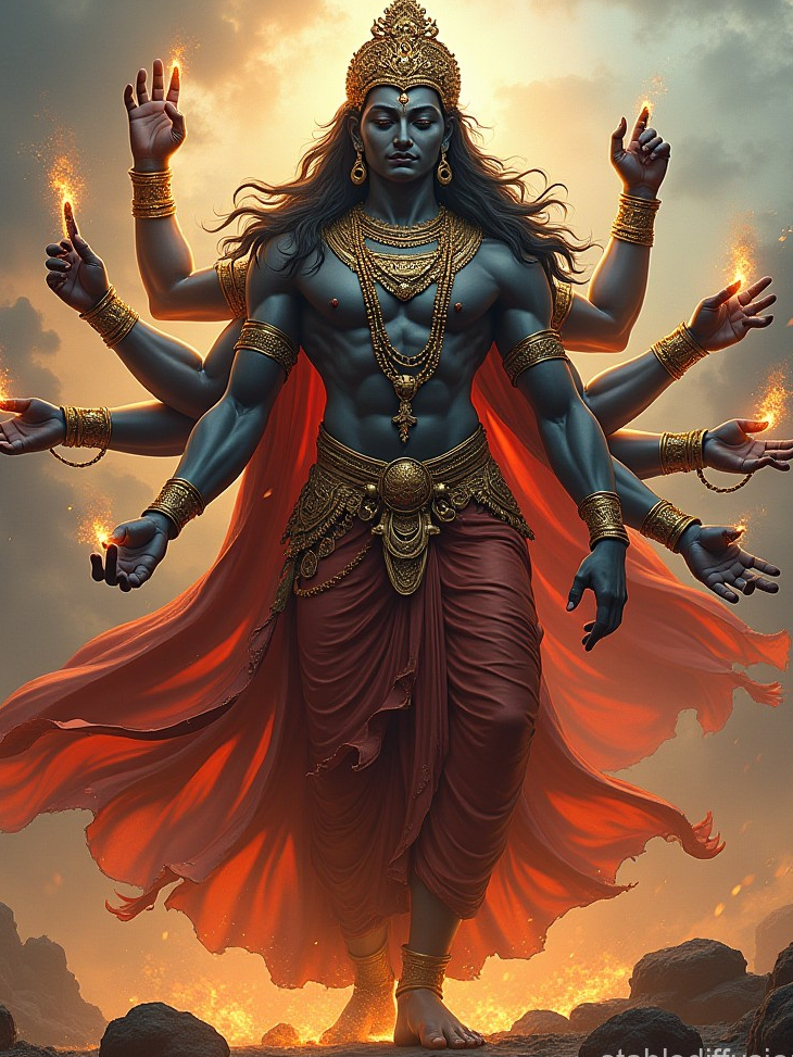 Bare Bhairav, who also fears death