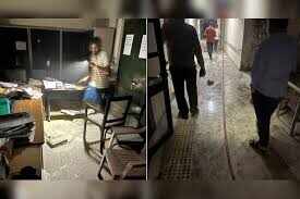 Fire in Jaipur Secretariat Room watching video