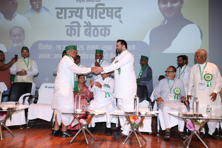 Nitish is in BJP’s lap, so Chief Minister has been for 20 years: Manganilal Mandal