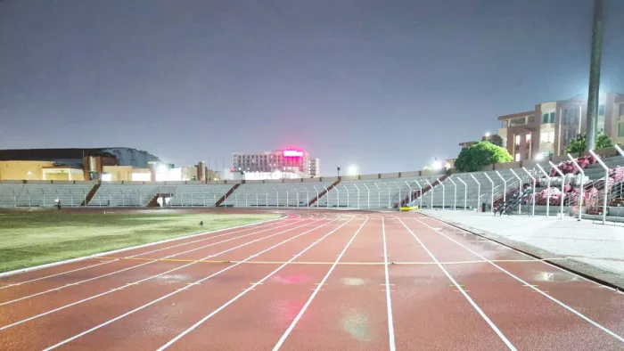 The construction of world -class indoor stadium, volleyball, basketball, Kabaddi, badminton, boxing facility -A world -class -Binnial stadium is built in Patna facilites for Volleyball Kabaddi Boxing