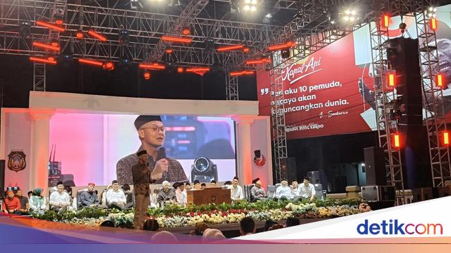 Ganjar delivered Megawati’s remarks in Bung Karno’s 55th time