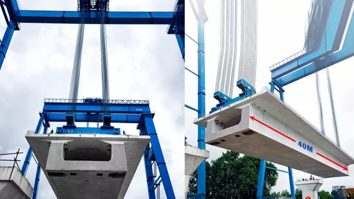 Bullet Train News: The use of heavy beam in the construction sector of the country for bullet train will be used – the heaviest beam in the agricultural sector is used for the bullet train