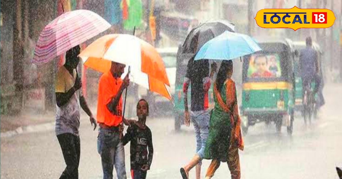 Torrental Rain Alert in 8 districts of Bihar, Patna season was cool cool