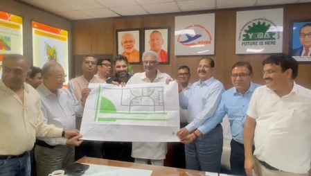 Foundation Stone of Noida International Film City on June 26, preparations in full swing