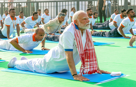 Yoga has become a global movement, the journey to bring the ancient tradition of India to the global stage