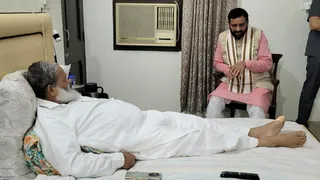 CM Naib Sainin held a meeting with Anil Vij, the present; Illusion of the wishes of happiness to be healthy – CM Naib Saini met, or she was alive on his hate -weste recovery