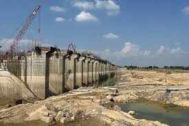The Construction of the Israda Dam In the final phase, people from Sawai Madhopur and Dausa will soon get drinking water relief