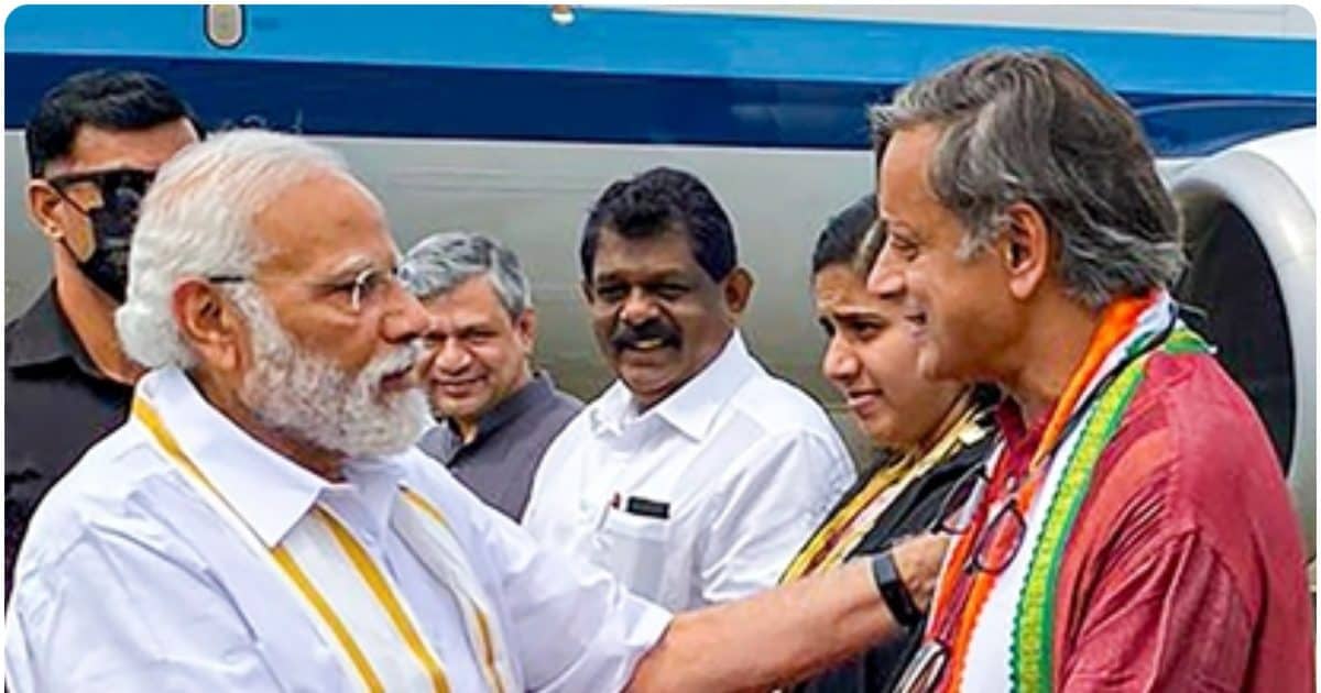 Read praise of Premier Modi, read the tails with the congress again, speak of Tharoor