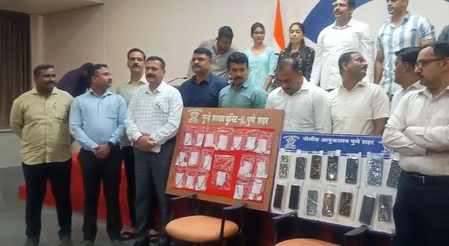 Pune: The gang struggled in the Salkhi ceremony, goods worth Rs 24 Lakh repair