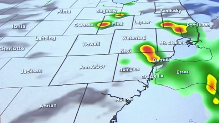 UNSETTLED WEATHER CONTINUES WITDS POP-UP STORMS, STICKY HEAT MIDWEEK IN METRO DeTroit – ryan