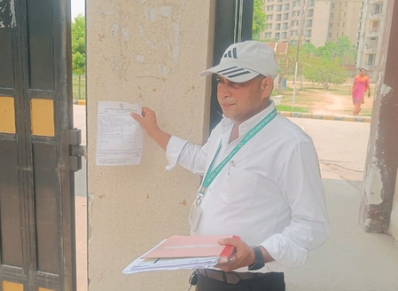 Greater Noida Authority Action, Altonia Society fined 48 thousand rupees