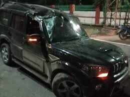 Scorpio clashed in a restaurant in Sikar’s Ringus, lost 2 lakhs in the video