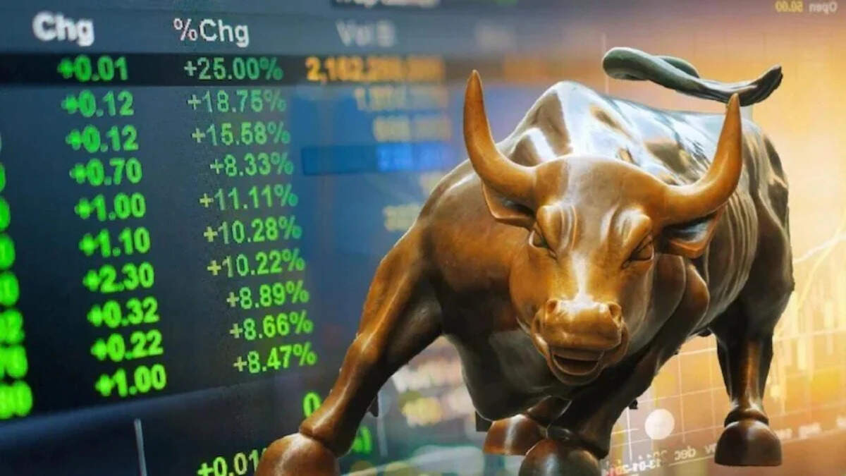 Breaking Business took place in the stock market today! Sensex jumped by 700 points, several shares jumped up to 10-15%