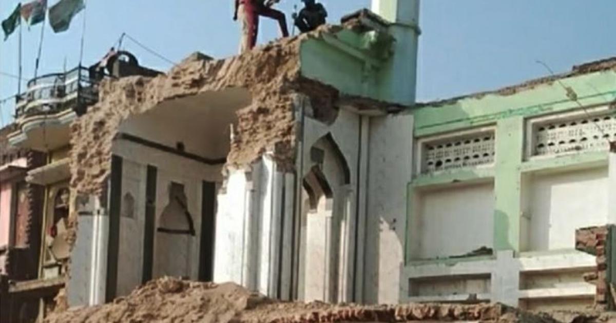 Indian authorities challenge Muslims … demolishing a historical mosque on the pretext of expanding a road – ryan