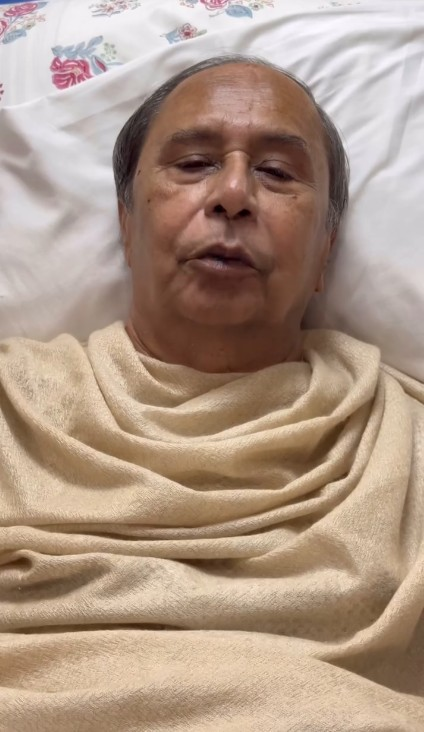 Naveen Patnaik wishes the chariot trip from the hospital, released video message