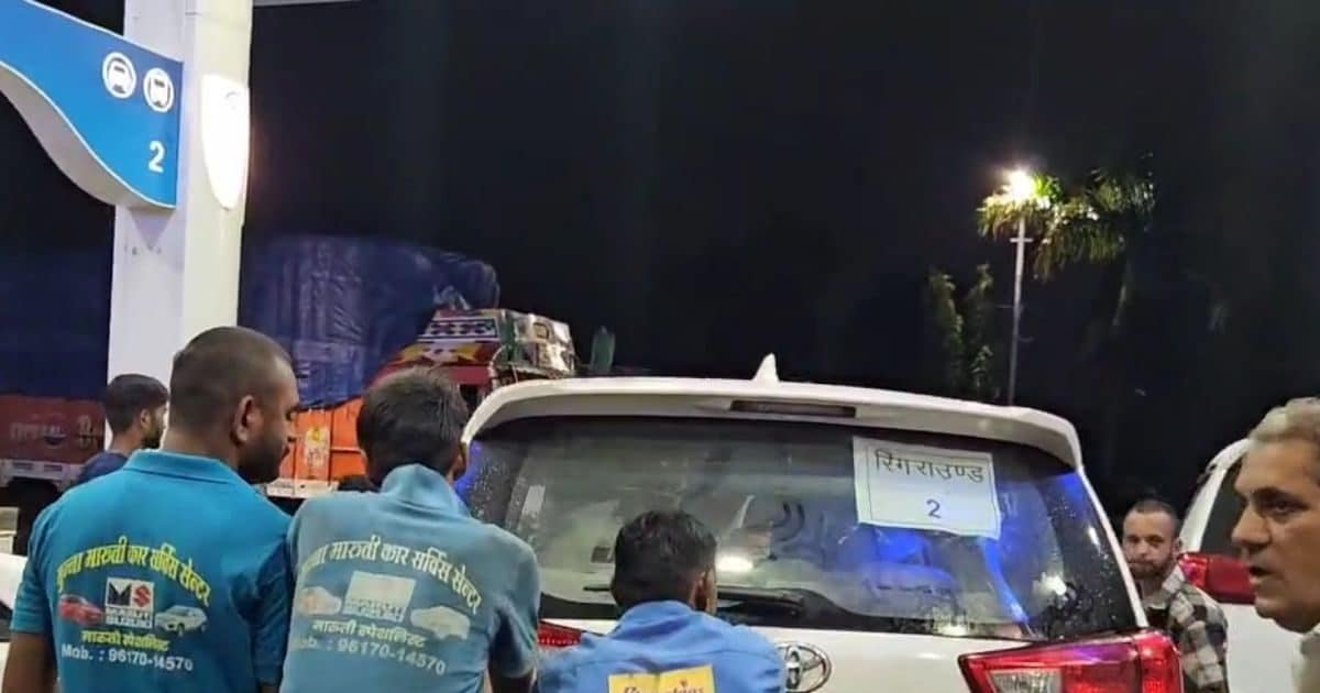 Safety run in CM Mohan Yadav’s convoy! Diesel stuffed water, stirred