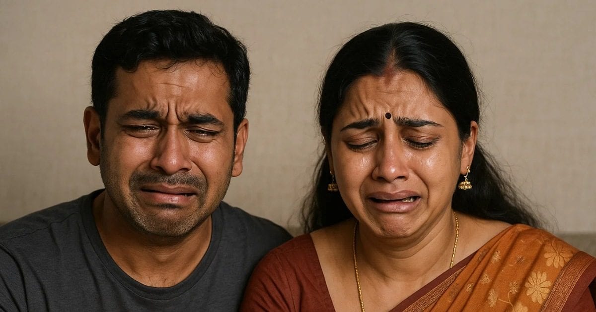 Sinner stomach, empty bags .. couple used to shoot private videos to pay fees from children