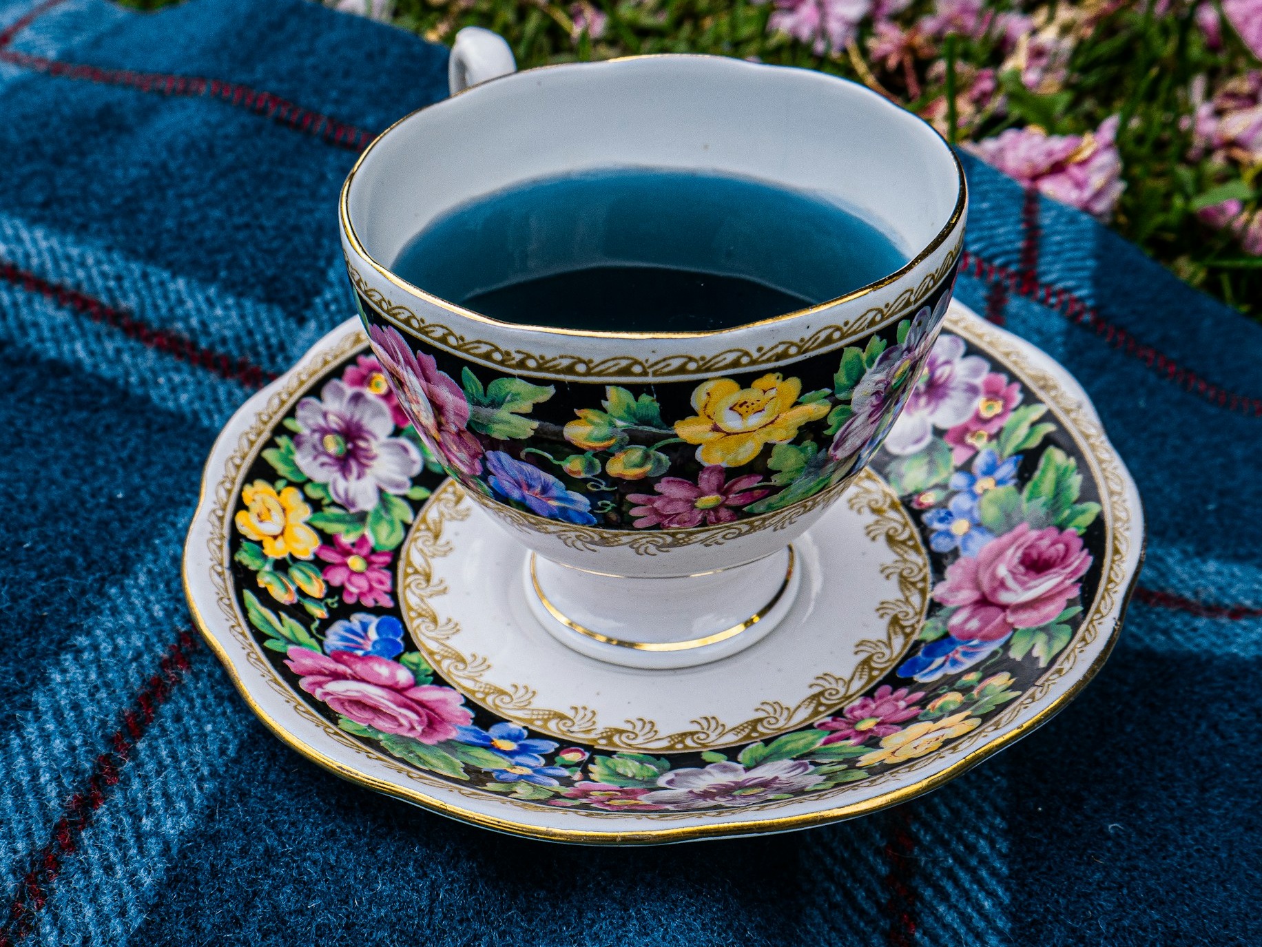 Benefits of drinking blue tea