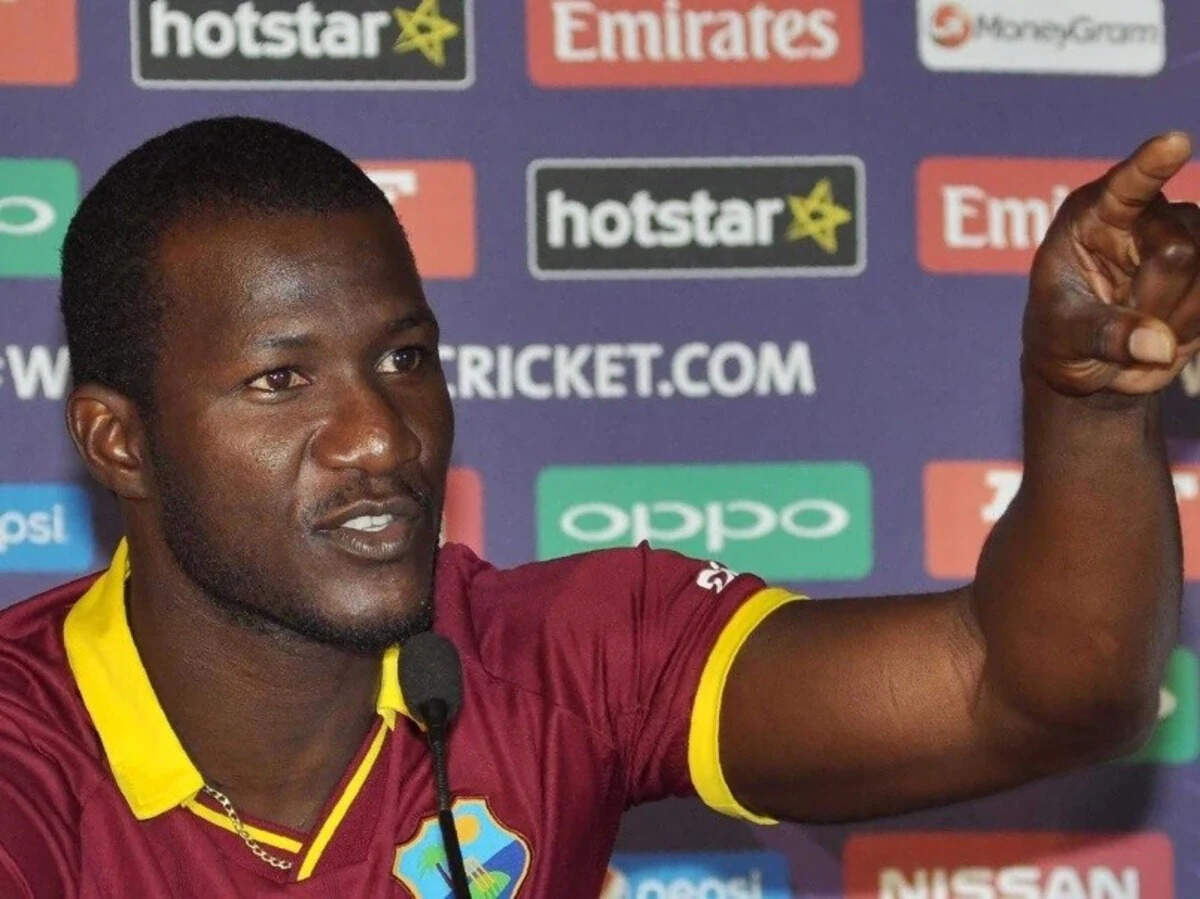ICC fell on Darren Sammy! The criticism of referee was expensive, this punishment was given to the West Indian coach